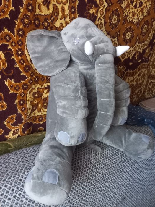 М'яка велика іграшка IKEA Слон.