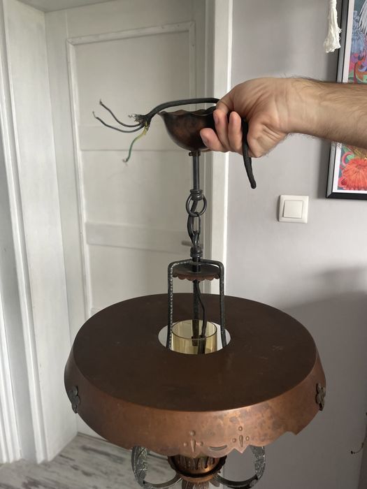 Vintage lampa Kaiser Leuchten, lata 60-70