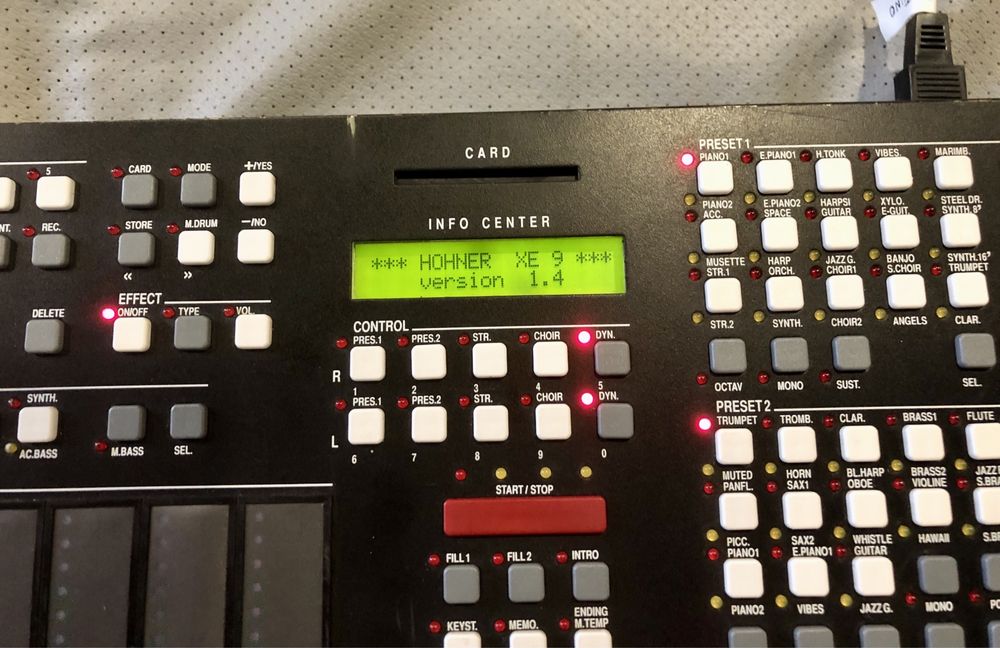 Hohner XE9 - Expansor MIDI de sons / ritmos