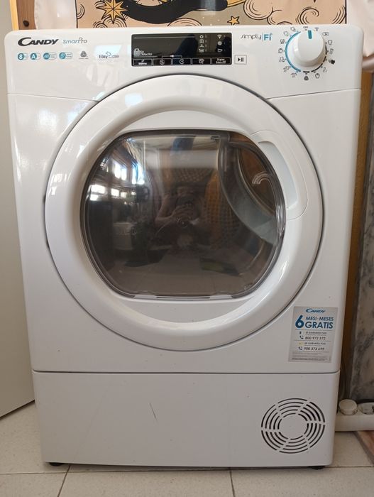 Máquina secar Candy para peças