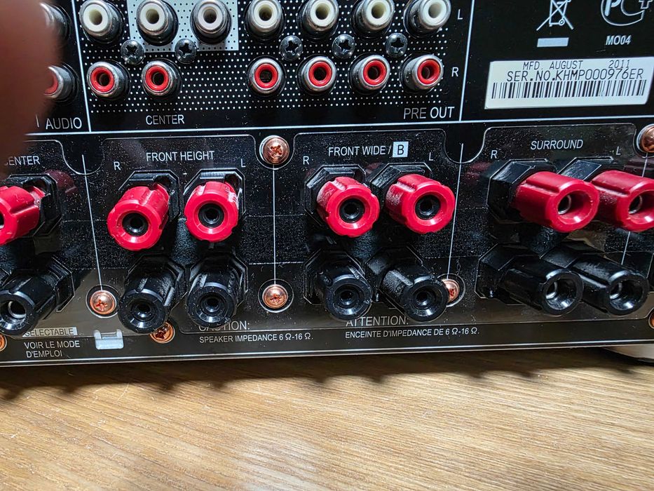 Amplituner PIONEER SC-LX 75 z defektem