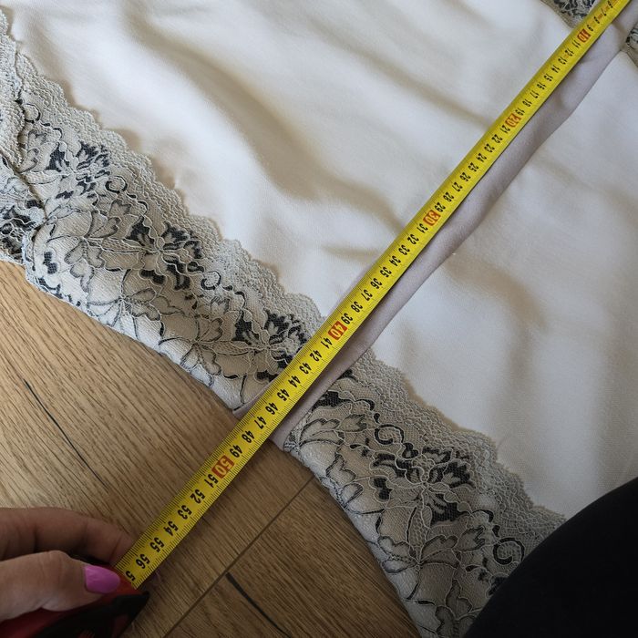 Sukienka 46 krótki rękaw plus size wieczorowa