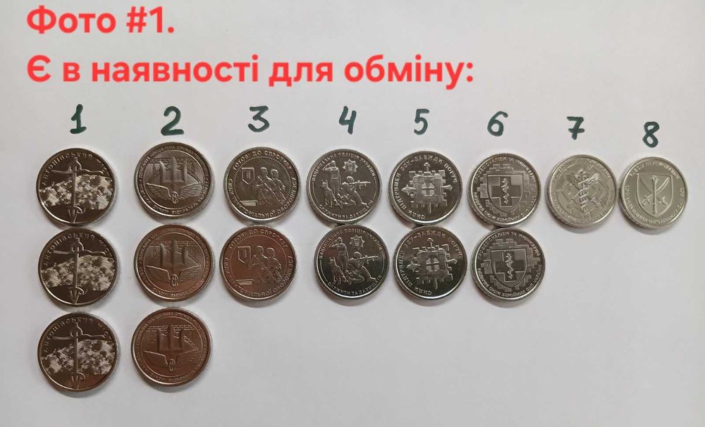 Монети колекційні