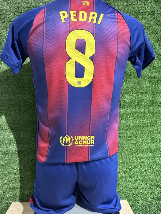 Koszulka Barcelona Pedri #8, roz. 28, 11-13 lat, 150-160 cm + gratis