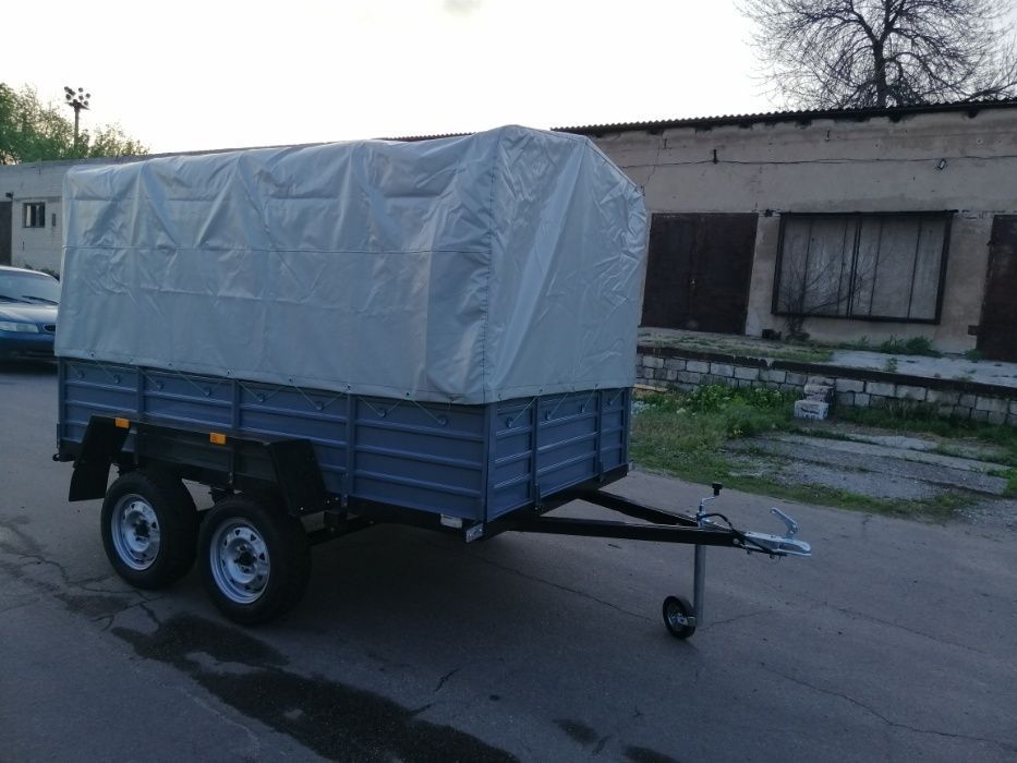 Безкоштовна доставка. Двохосний причіп для легкових авто.