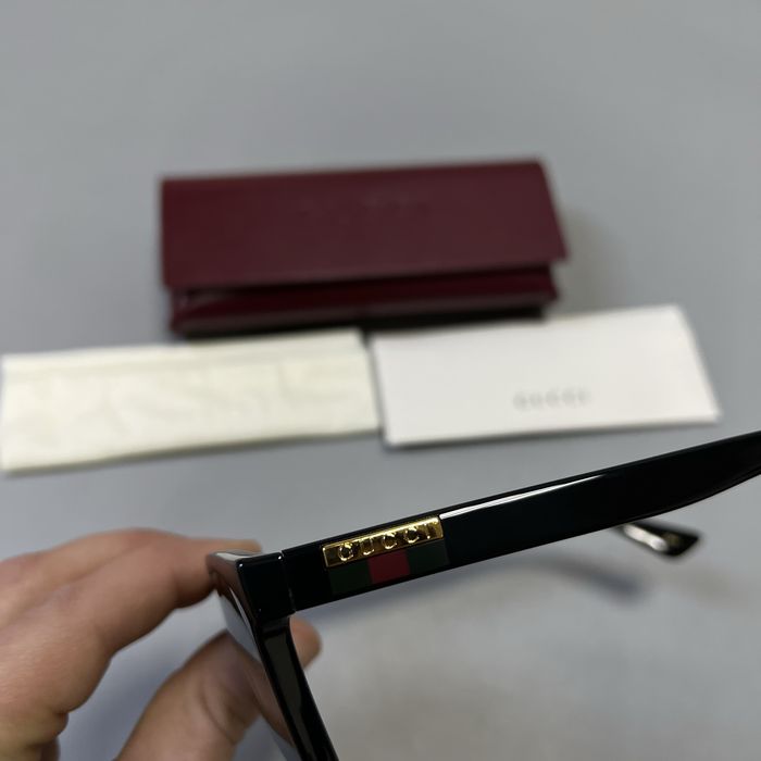 Gucci GG0746S Black оригинал очки солнцезащитные новые мужские окуляри (NEW) гуччи