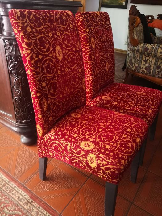 Krzesła tapicerowane Lublin 8 szt.