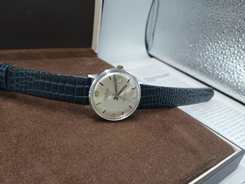 Zegarek omikron mechaniczny Swiss