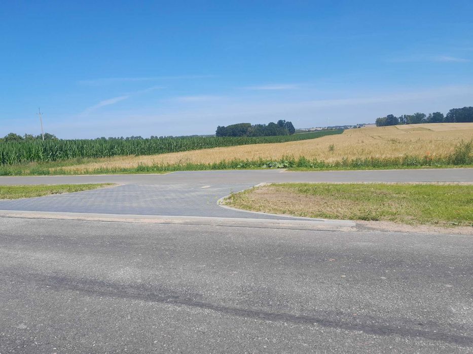 Działka z panoramą trasa Lichnowy - Ostrowite