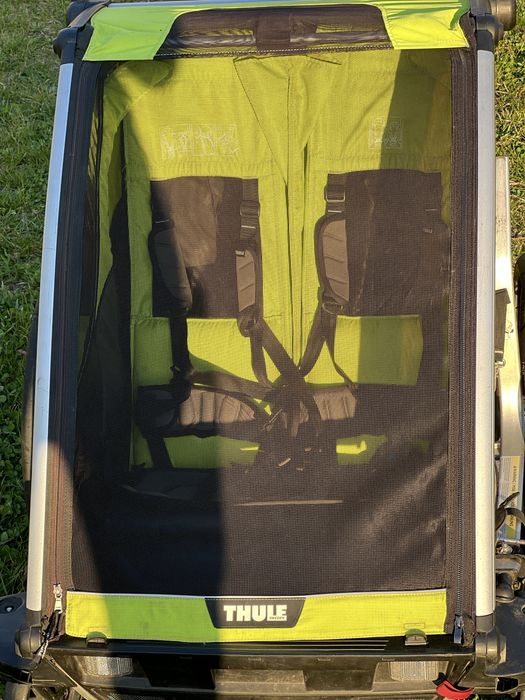 Przyczepka rowerowa Thule Cab 2 zielona