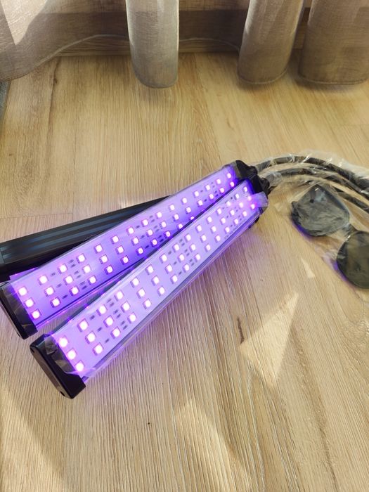 Світлодіодна лампа для червоного світла зі штативом та таймером