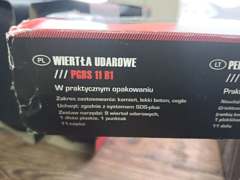 Wiertła udarowe Parkside