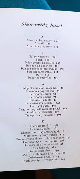 Sztuka życia, czyli encyklopedia dobrych manier
