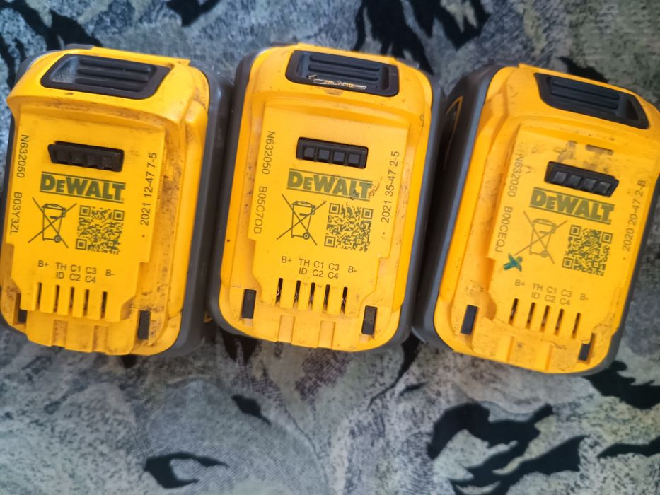 Baterie DeWalt flexvolt