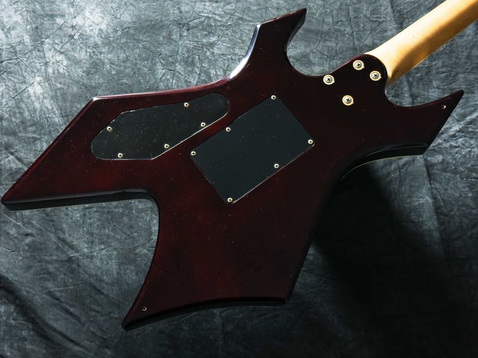 B.C. Rich Warlock-920JE See Through Red Burst