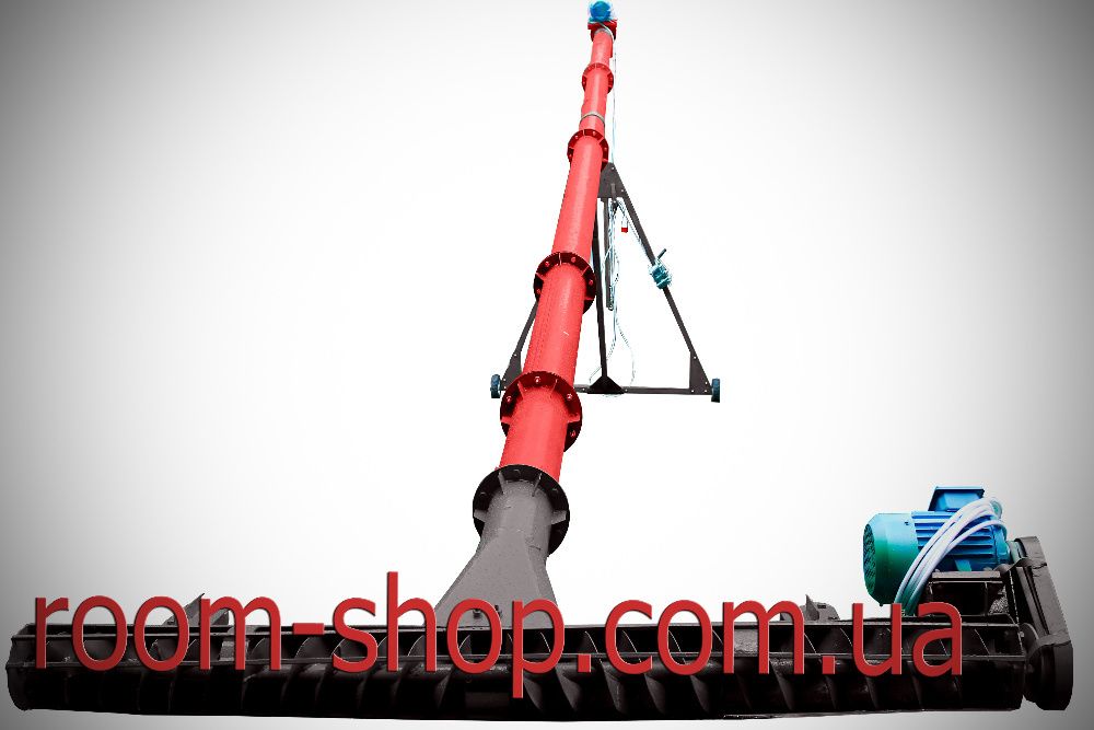 Шнековый погрузчик, шнек, транспортер, зерна, комбикорма, семечки, сои