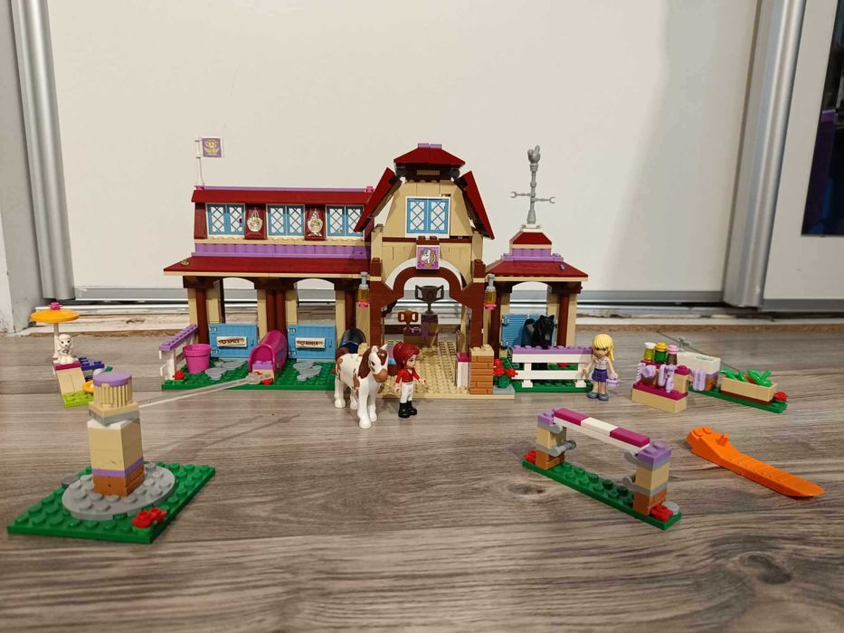 Lego Friends + biały pudel