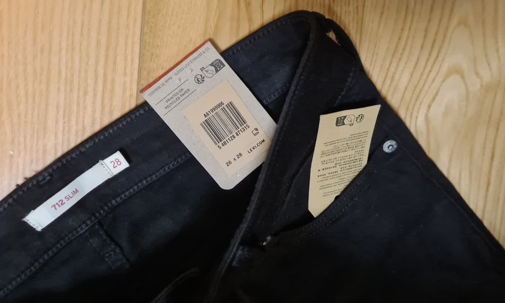 Spodnie Levi's 712 Slim NOWE damskie