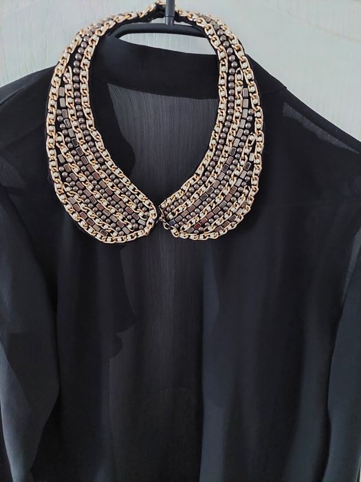 Kołnierzyk ozdobny do koszuli damskiej