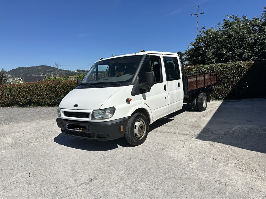 Ford transit 2.4 tdci caixa aberta
