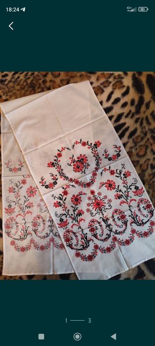 Большой красивый рушник р. 156х39см. Украина