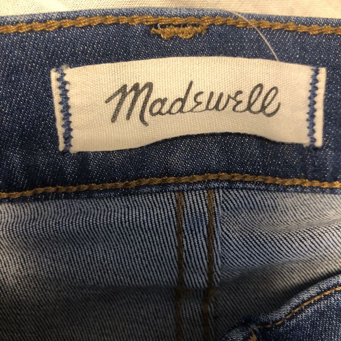 Calça de ganga rapariga Madewell tam 32