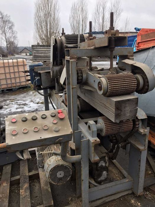 Брусовочний верстат/Брусовочный станок для виробництва бруса стінового