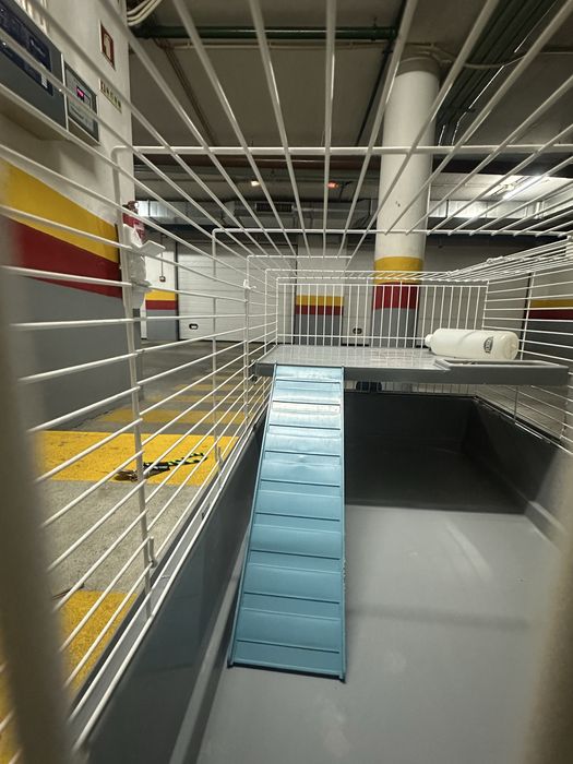 Gaiola grande roedores ( praticamente nova) 2 andares