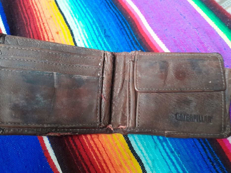 Carteira Caterpillar pele