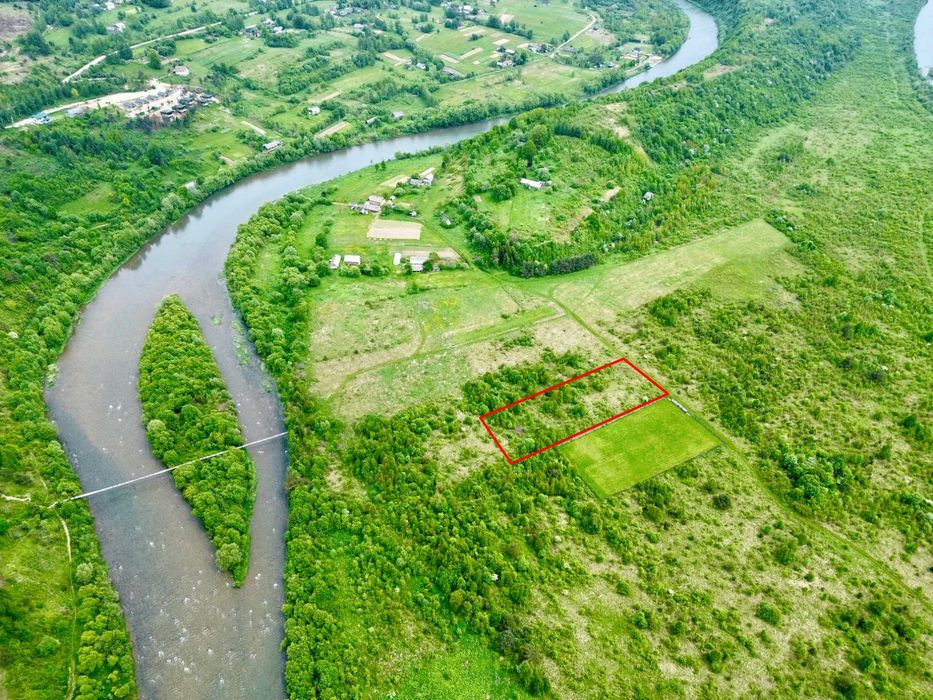 Добра ділянка 40сот в Карпатах с. Рибник