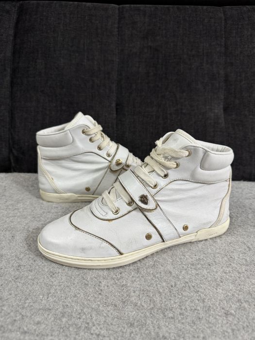 Gucci Leather High Top Sneakers 37 damskie skórzane buty sneakersy
