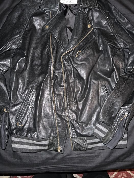 Blusão de pele Levi’s preto