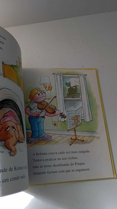 O Poupas Amarelo e o Violino- rua sésamo