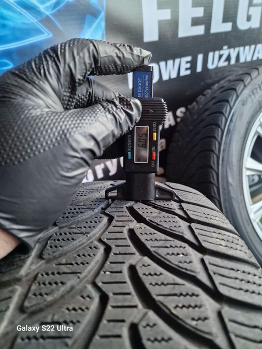 Koła zimowe 16 5×112 Mercedes Klasa A B C CLA Orginał 7.7mm