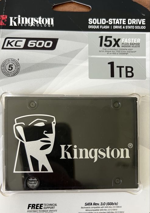 Kingston kc600 1tb ssd