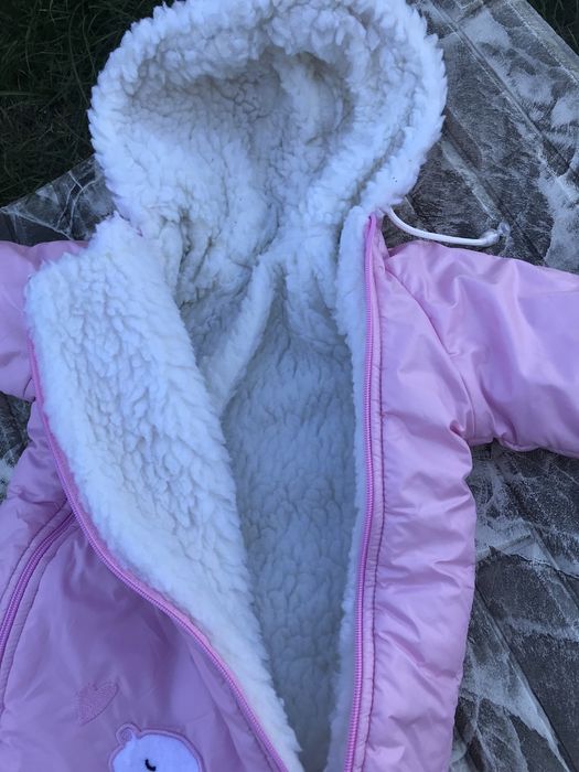 Зимовий конверт для дівчинки