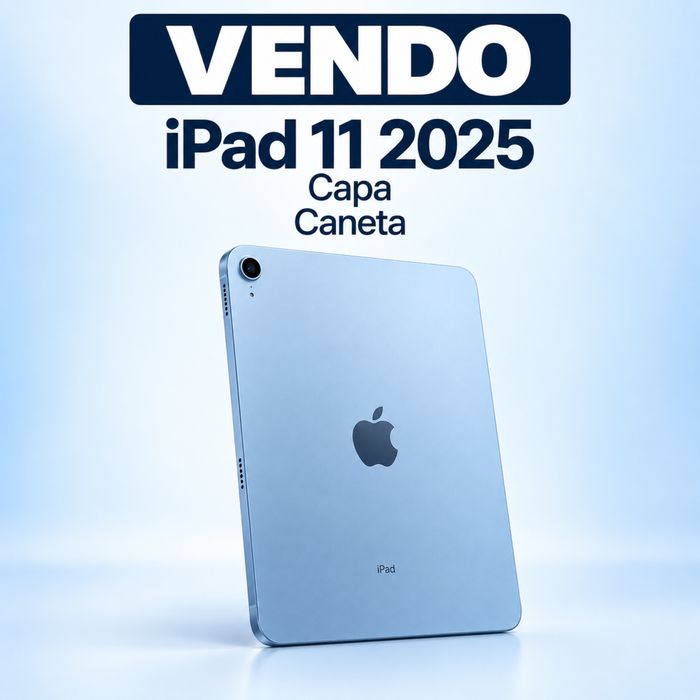 Ipad 11 (2025) 128gb como novo