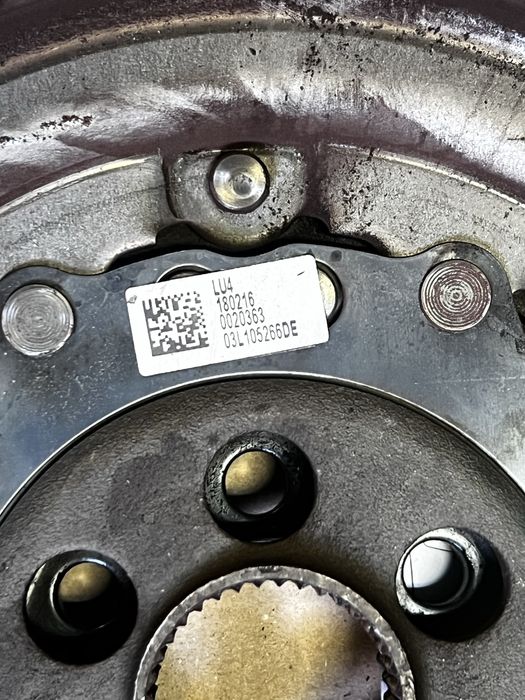 Двомасовий маховик DSG DQ250 PASSAT B8