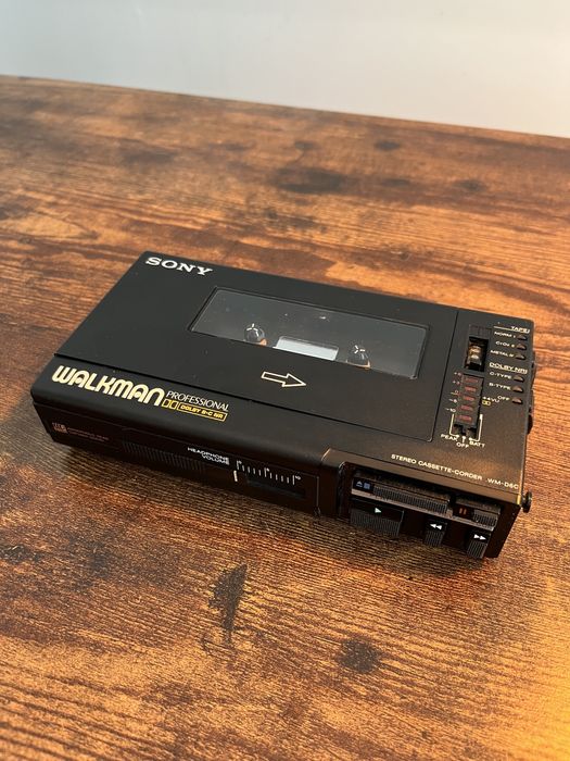 Sony WM D6C Professional Walkman z modyfikacją i dodatkami