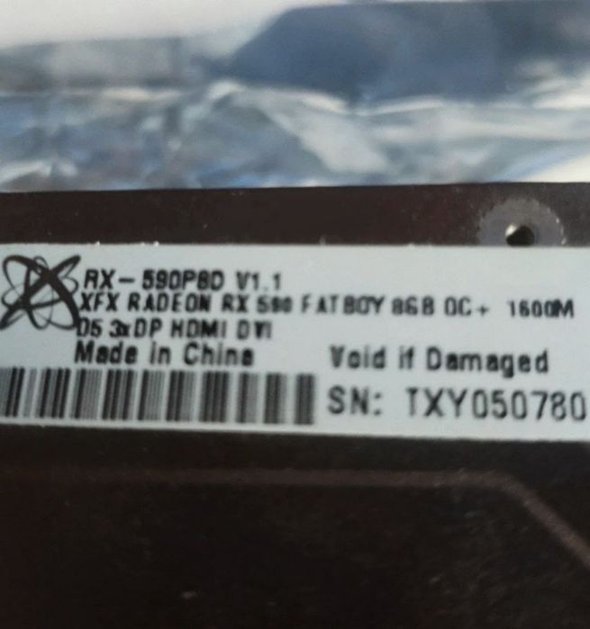 XFX Radeon RX 590 Fatboy OC+ 8GB – legenda gamingu!