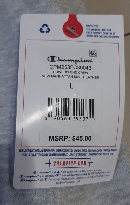 Свитер champion с Америки.