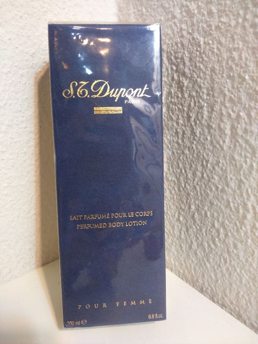 Loção de Corpo S. T. Dupont Paris Nova 200ml.