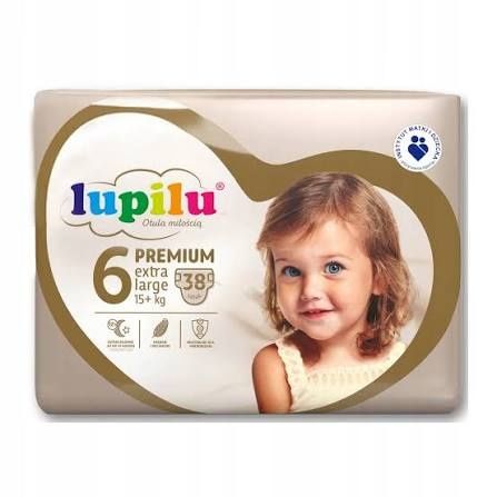 Pampersy lupilu premium 6