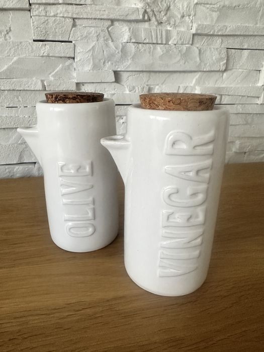 Butelka na oliwę i ocet zestaw