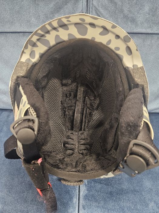 Kask narciarski 51-53cm dziecięcy jak nowy + gogle