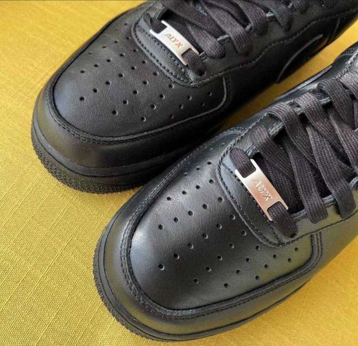 Кросівки Nike Air Force 1 low Alyx Black / чорні елікс найк форси