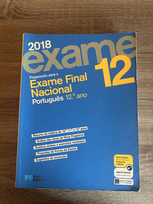 Livro preparacao de exeme de portugues 12 ano
