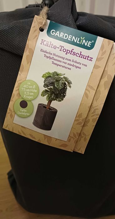 Термічний захист горщика для зимівлі рослин Gardenline 40x75 см