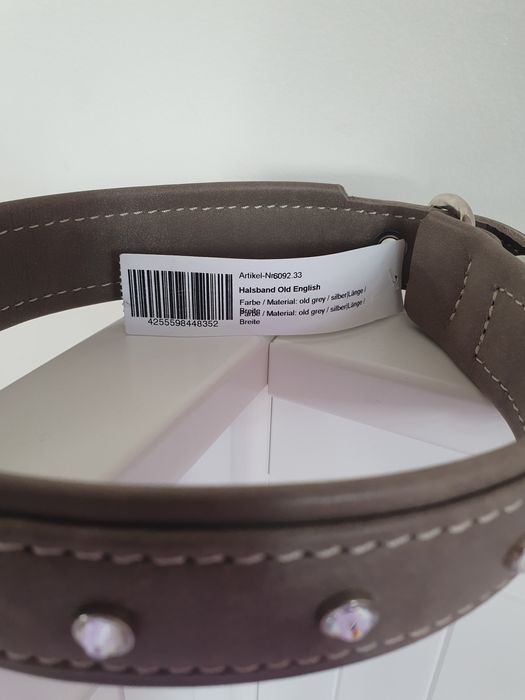 Ошейник премиальный от Maul Leather Manufacturer, на крупную собаку