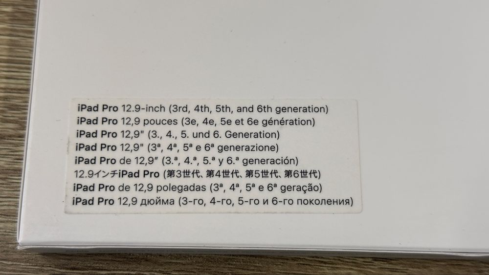 Apple Ipad Pro 12.9 Smart Folio Black новий